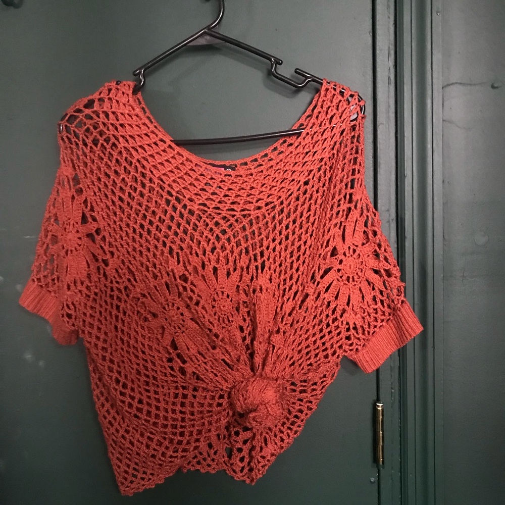 Burnt orange shirt